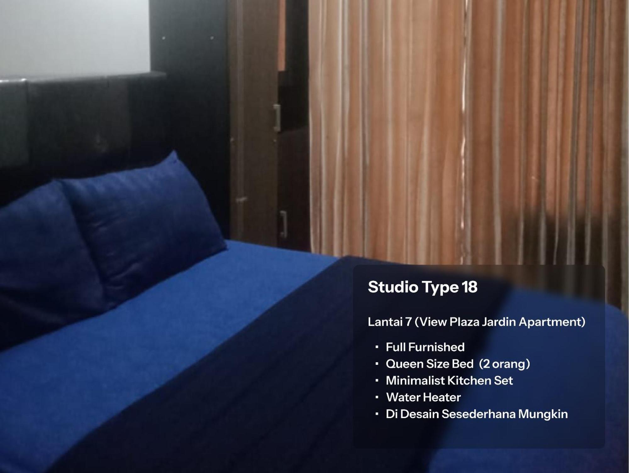 Apartemen Jardin Cihampelas Type 18, Full Furnished *